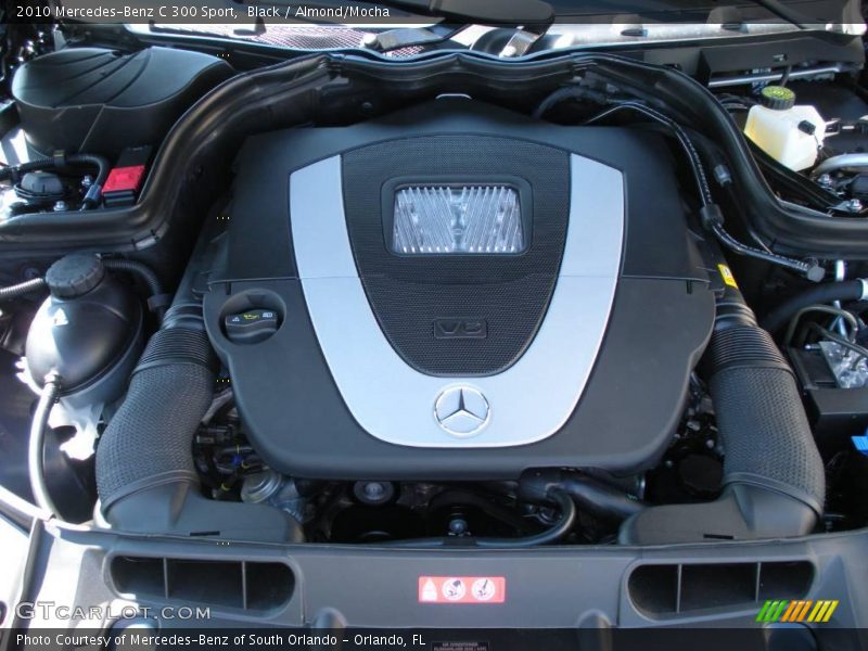 Black / Almond/Mocha 2010 Mercedes-Benz C 300 Sport