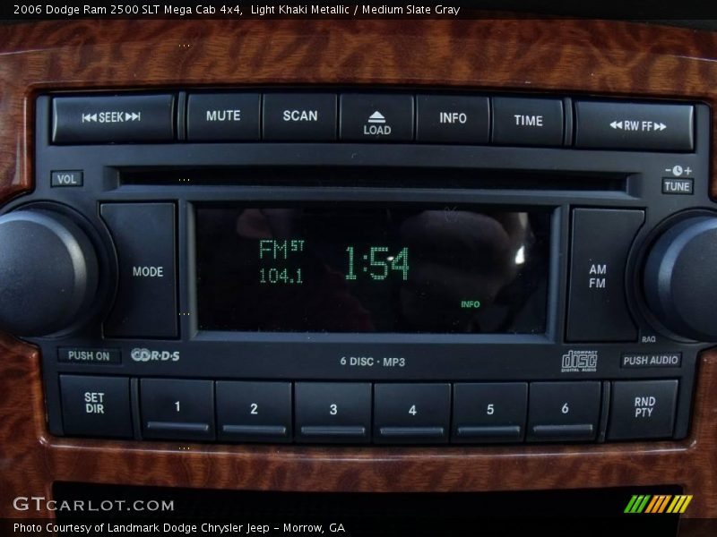 Light Khaki Metallic / Medium Slate Gray 2006 Dodge Ram 2500 SLT Mega Cab 4x4