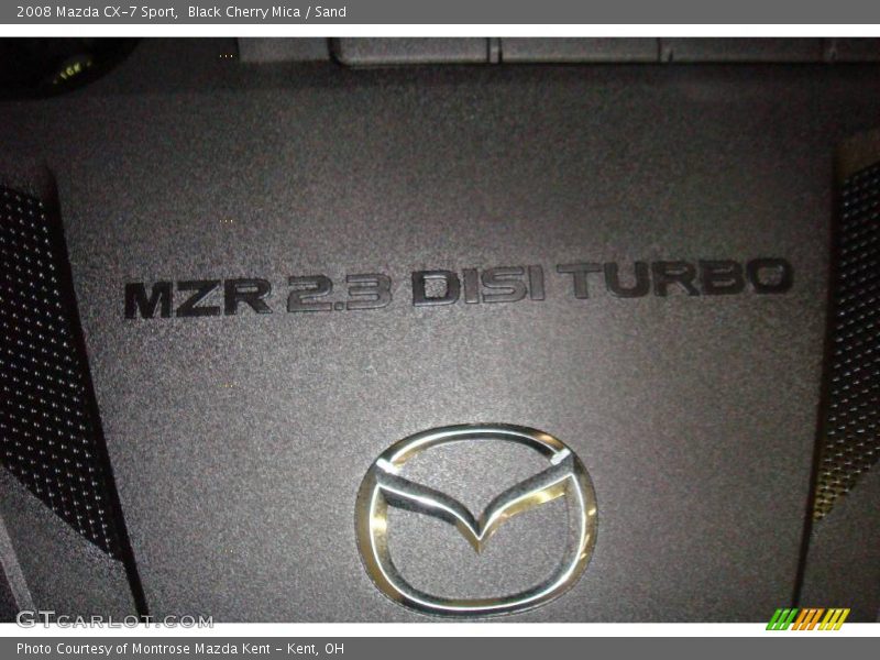 Black Cherry Mica / Sand 2008 Mazda CX-7 Sport
