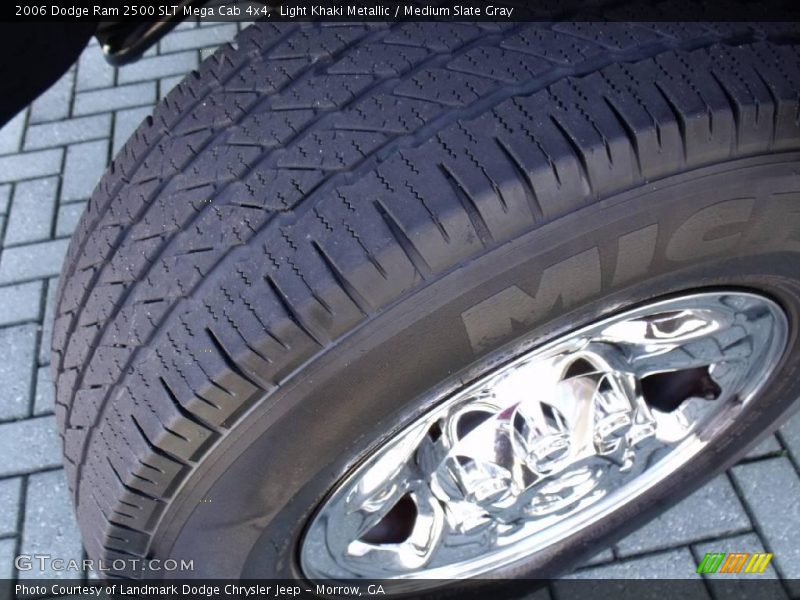 Light Khaki Metallic / Medium Slate Gray 2006 Dodge Ram 2500 SLT Mega Cab 4x4