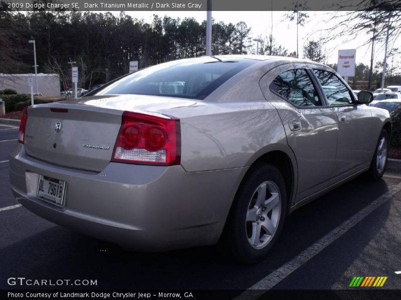 Dark Titanium Metallic / Dark Slate Gray 2009 Dodge Charger SE