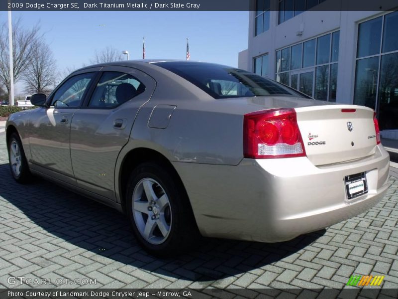 Dark Titanium Metallic / Dark Slate Gray 2009 Dodge Charger SE