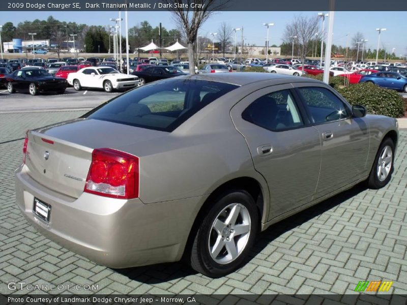 Dark Titanium Metallic / Dark Slate Gray 2009 Dodge Charger SE