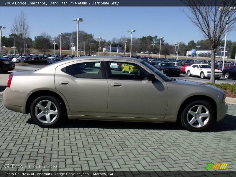Dark Titanium Metallic / Dark Slate Gray 2009 Dodge Charger SE