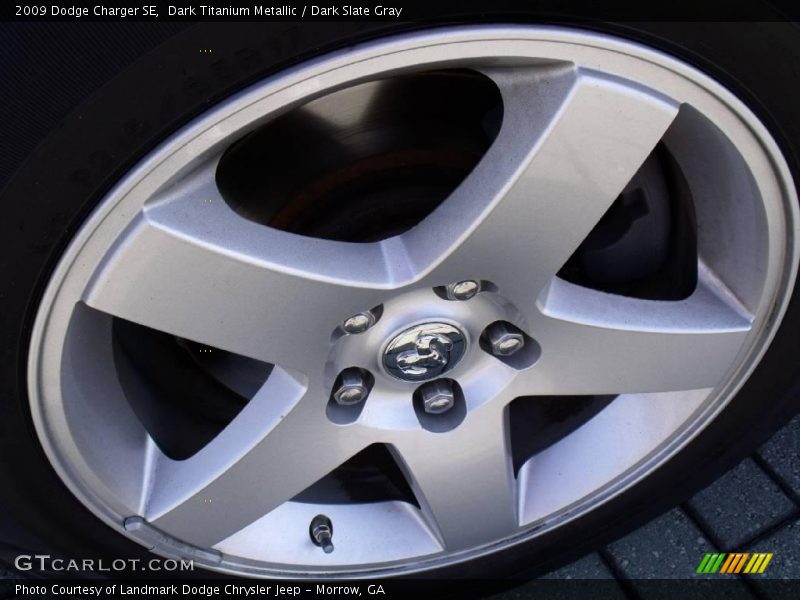 Dark Titanium Metallic / Dark Slate Gray 2009 Dodge Charger SE