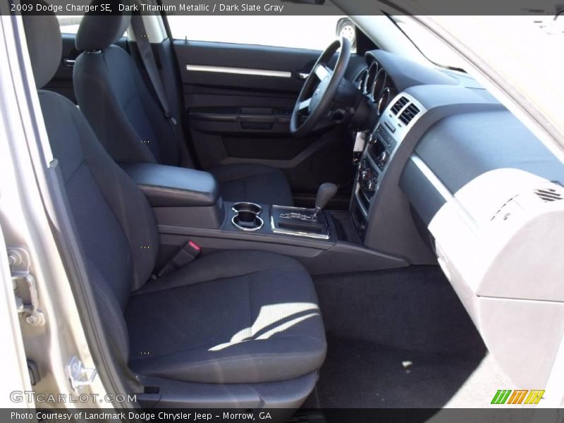 Dark Titanium Metallic / Dark Slate Gray 2009 Dodge Charger SE