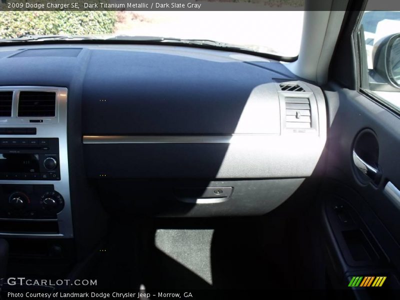 Dark Titanium Metallic / Dark Slate Gray 2009 Dodge Charger SE