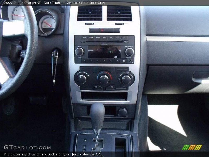Dark Titanium Metallic / Dark Slate Gray 2009 Dodge Charger SE