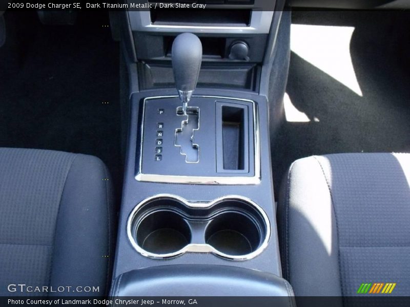 Dark Titanium Metallic / Dark Slate Gray 2009 Dodge Charger SE