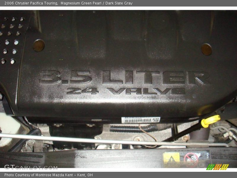 Magnesium Green Pearl / Dark Slate Gray 2006 Chrysler Pacifica Touring