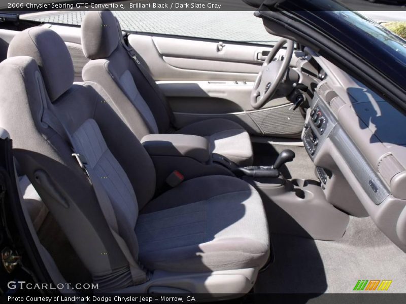 Brilliant Black / Dark Slate Gray 2006 Chrysler Sebring GTC Convertible