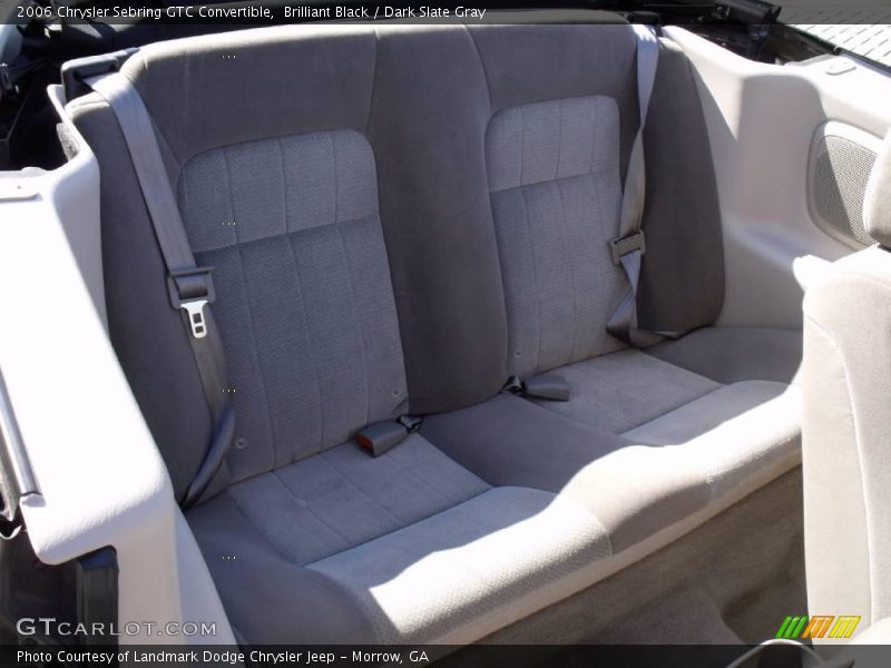 Brilliant Black / Dark Slate Gray 2006 Chrysler Sebring GTC Convertible