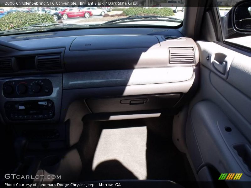 Brilliant Black / Dark Slate Gray 2006 Chrysler Sebring GTC Convertible