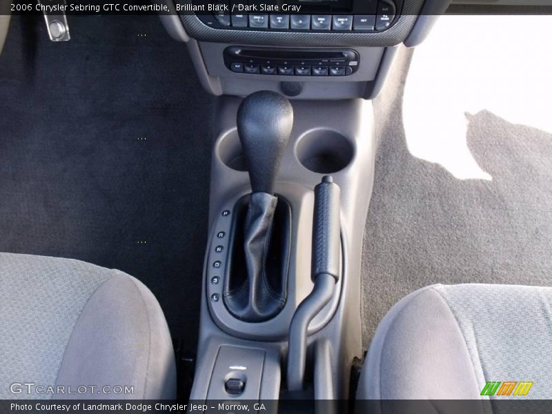 Brilliant Black / Dark Slate Gray 2006 Chrysler Sebring GTC Convertible