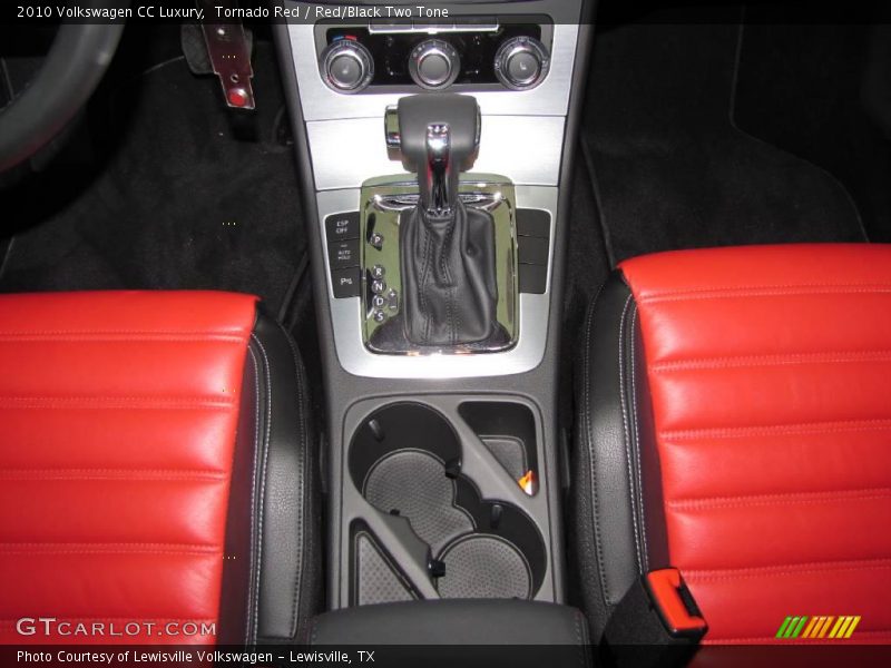 Tornado Red / Red/Black Two Tone 2010 Volkswagen CC Luxury