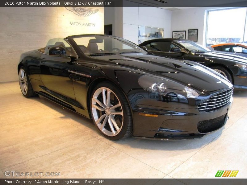 Onyx Black / Chestnut Tan 2010 Aston Martin DBS Volante