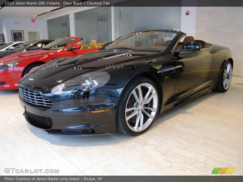 Onyx Black / Chestnut Tan 2010 Aston Martin DBS Volante