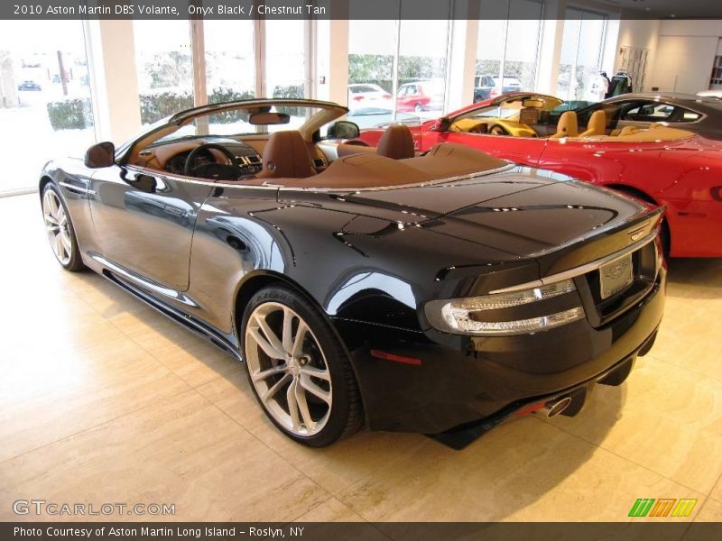 Onyx Black / Chestnut Tan 2010 Aston Martin DBS Volante