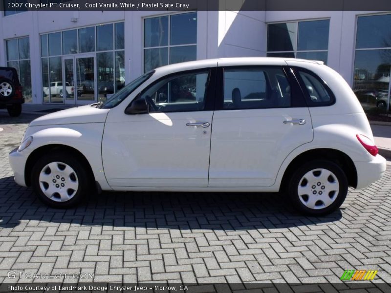 Cool Vanilla White / Pastel Slate Gray 2007 Chrysler PT Cruiser