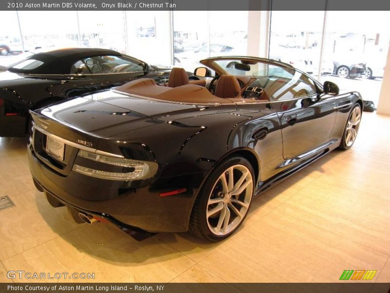 Onyx Black / Chestnut Tan 2010 Aston Martin DBS Volante