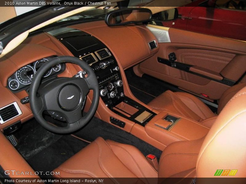 Onyx Black / Chestnut Tan 2010 Aston Martin DBS Volante