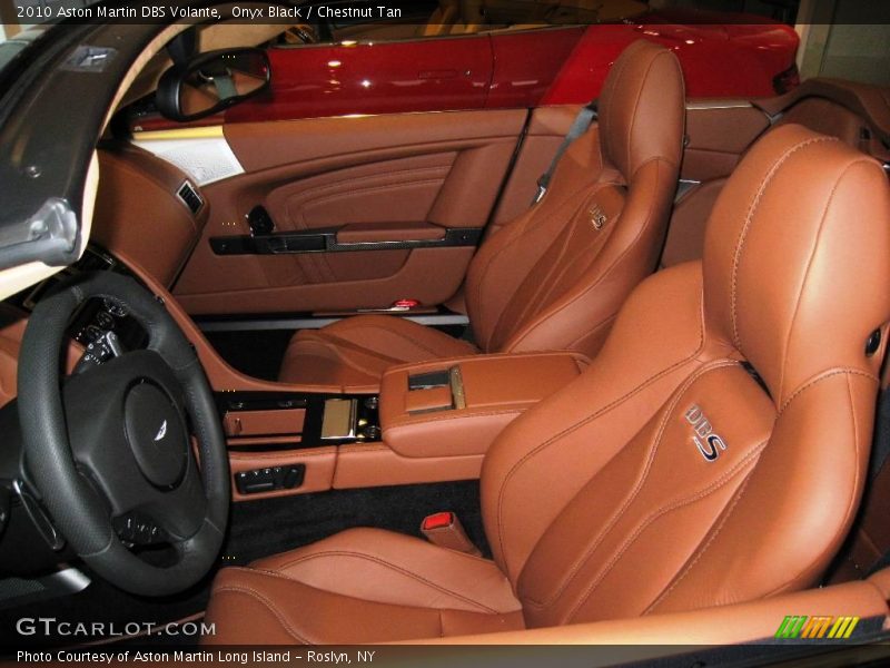 Onyx Black / Chestnut Tan 2010 Aston Martin DBS Volante
