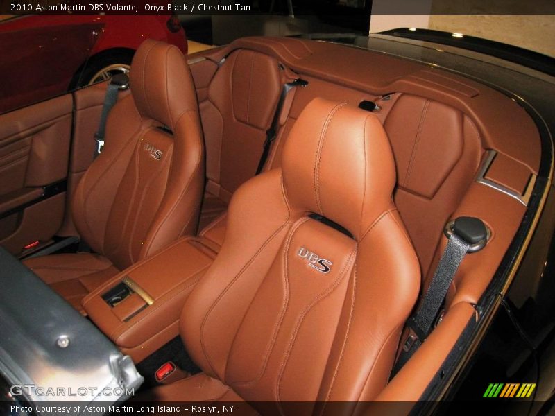 Onyx Black / Chestnut Tan 2010 Aston Martin DBS Volante