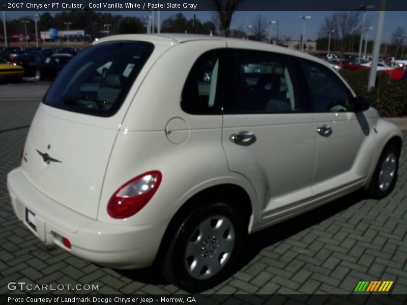 Cool Vanilla White / Pastel Slate Gray 2007 Chrysler PT Cruiser