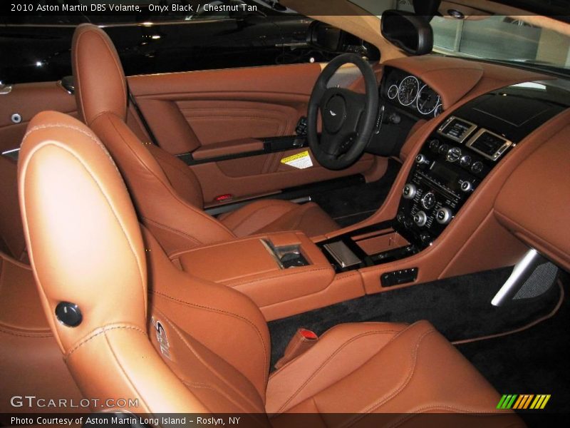 Onyx Black / Chestnut Tan 2010 Aston Martin DBS Volante