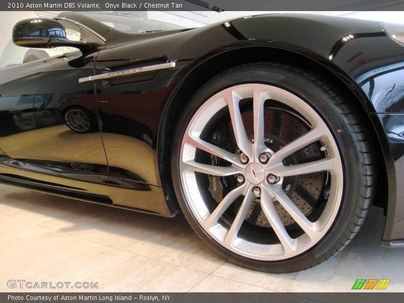 Onyx Black / Chestnut Tan 2010 Aston Martin DBS Volante