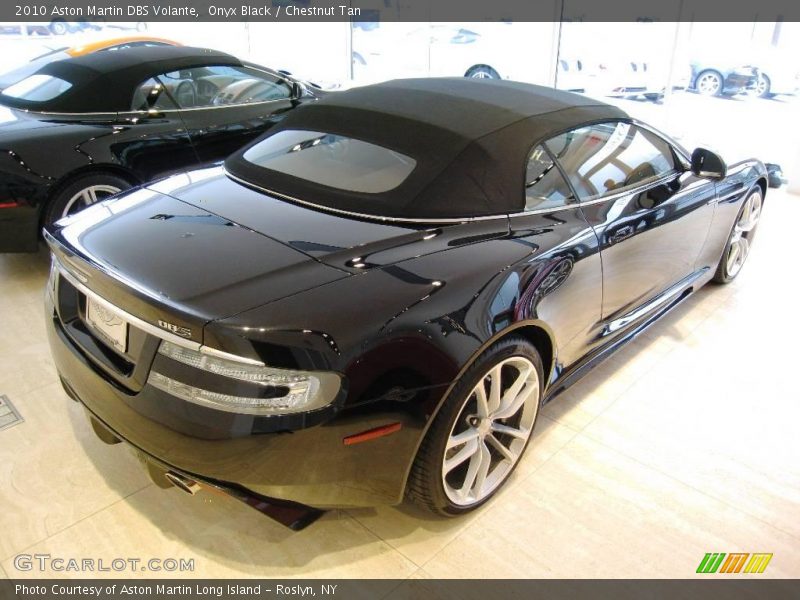 Onyx Black / Chestnut Tan 2010 Aston Martin DBS Volante