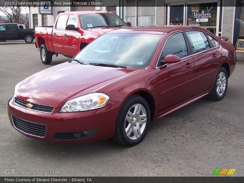 Red Jewel Tintcoat / Ebony 2010 Chevrolet Impala LT