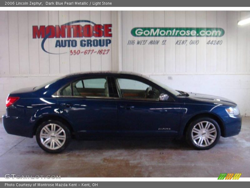 Dark Blue Pearl Metallic / Light Stone 2006 Lincoln Zephyr