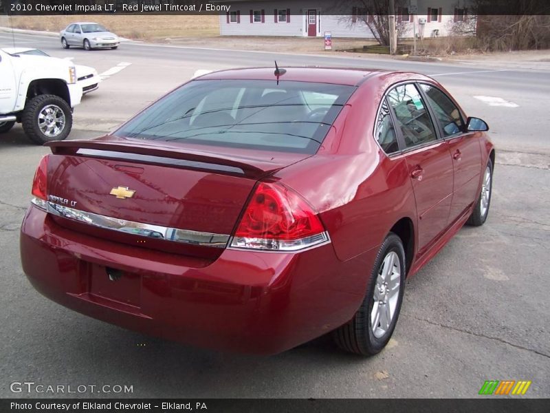 Red Jewel Tintcoat / Ebony 2010 Chevrolet Impala LT