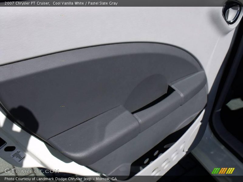 Cool Vanilla White / Pastel Slate Gray 2007 Chrysler PT Cruiser