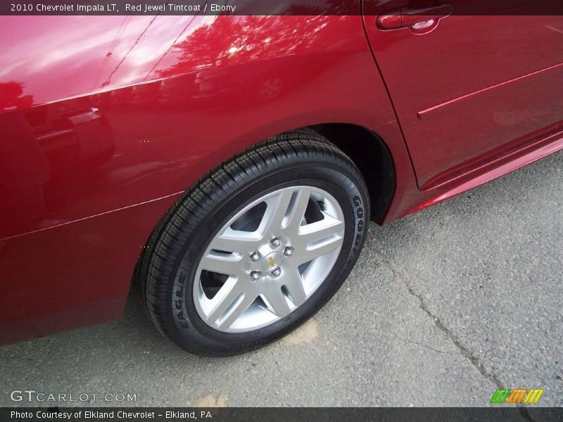 Red Jewel Tintcoat / Ebony 2010 Chevrolet Impala LT