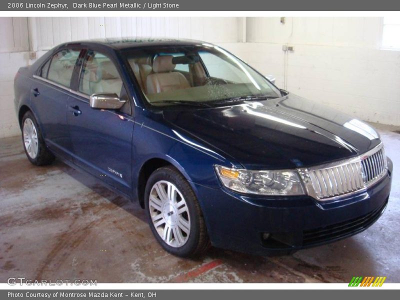 Dark Blue Pearl Metallic / Light Stone 2006 Lincoln Zephyr
