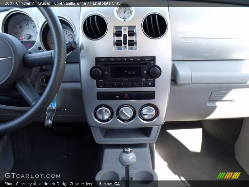 Cool Vanilla White / Pastel Slate Gray 2007 Chrysler PT Cruiser