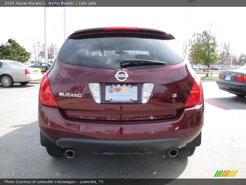 Merlot Metallic / Cafe Latte 2005 Nissan Murano S
