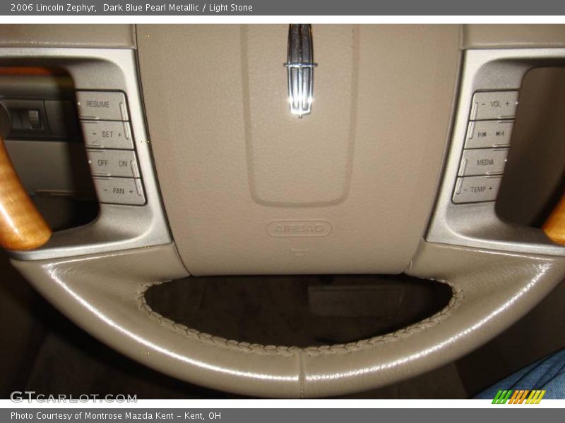 Dark Blue Pearl Metallic / Light Stone 2006 Lincoln Zephyr
