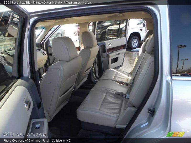 Brilliant Silver Metallic / Medium Light Stone 2009 Ford Flex SEL