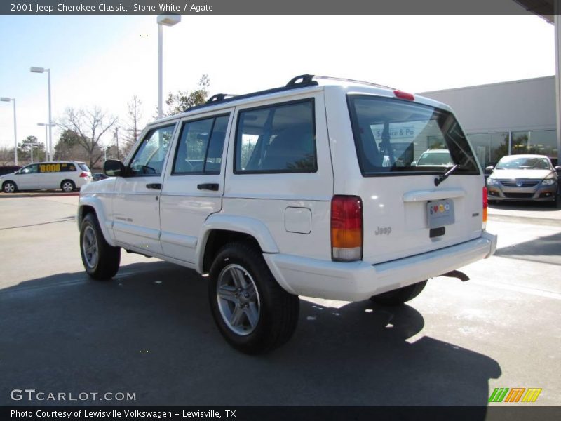 Stone White / Agate 2001 Jeep Cherokee Classic