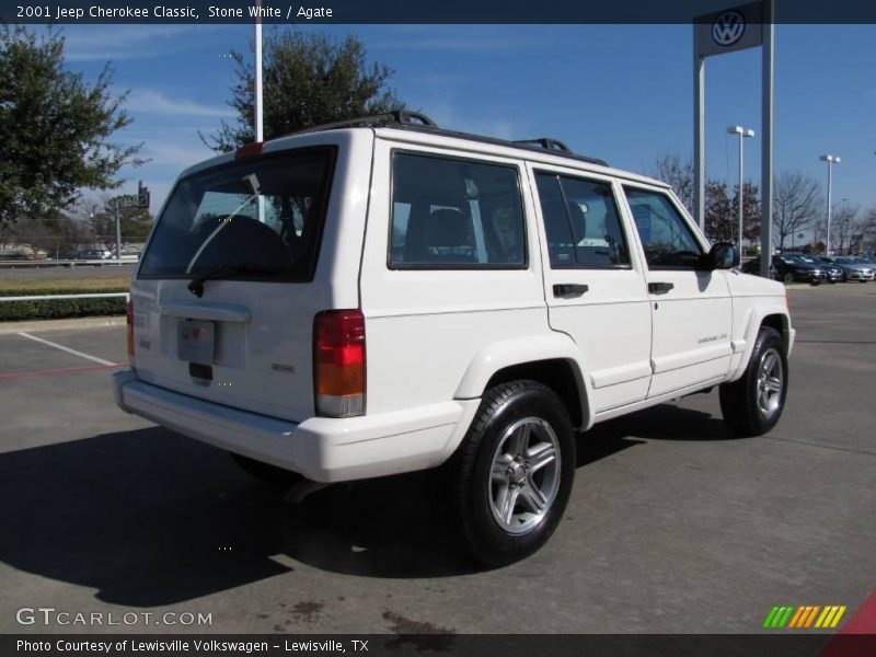 Stone White / Agate 2001 Jeep Cherokee Classic