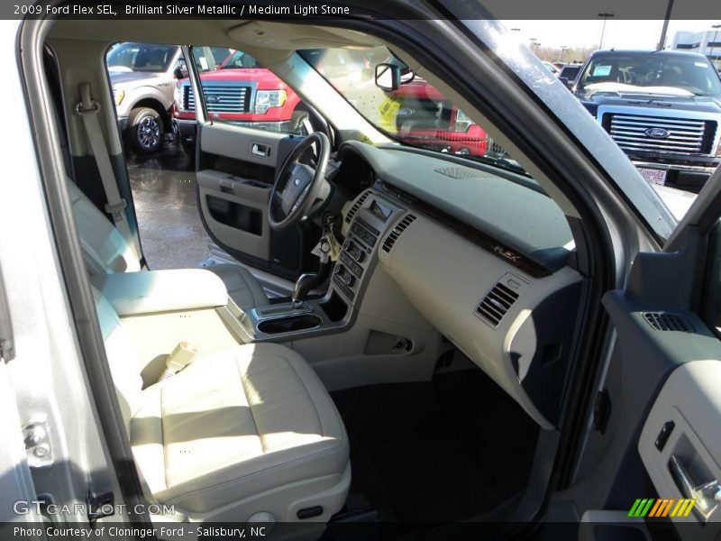Brilliant Silver Metallic / Medium Light Stone 2009 Ford Flex SEL