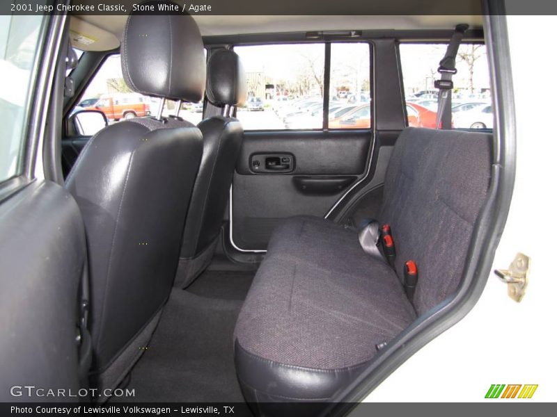 Stone White / Agate 2001 Jeep Cherokee Classic