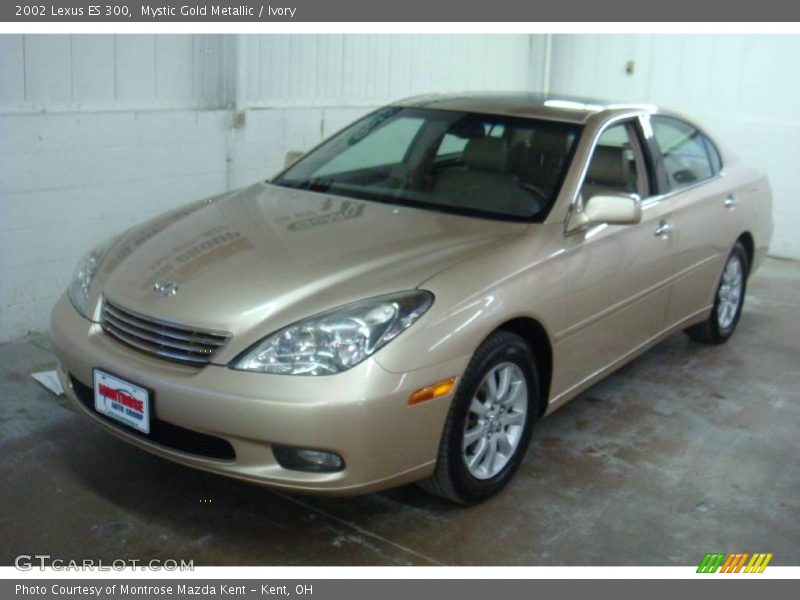 Mystic Gold Metallic / Ivory 2002 Lexus ES 300