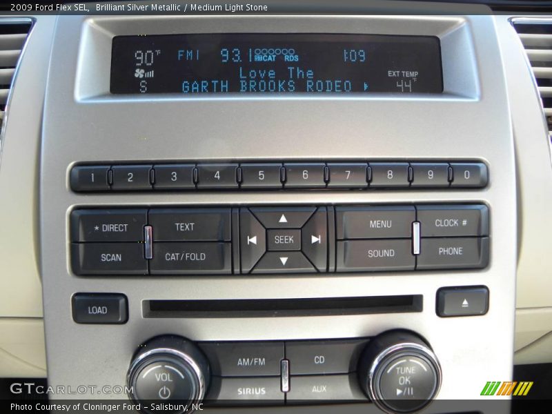 Brilliant Silver Metallic / Medium Light Stone 2009 Ford Flex SEL