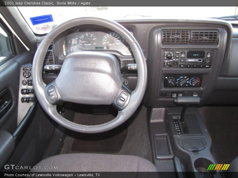 Stone White / Agate 2001 Jeep Cherokee Classic