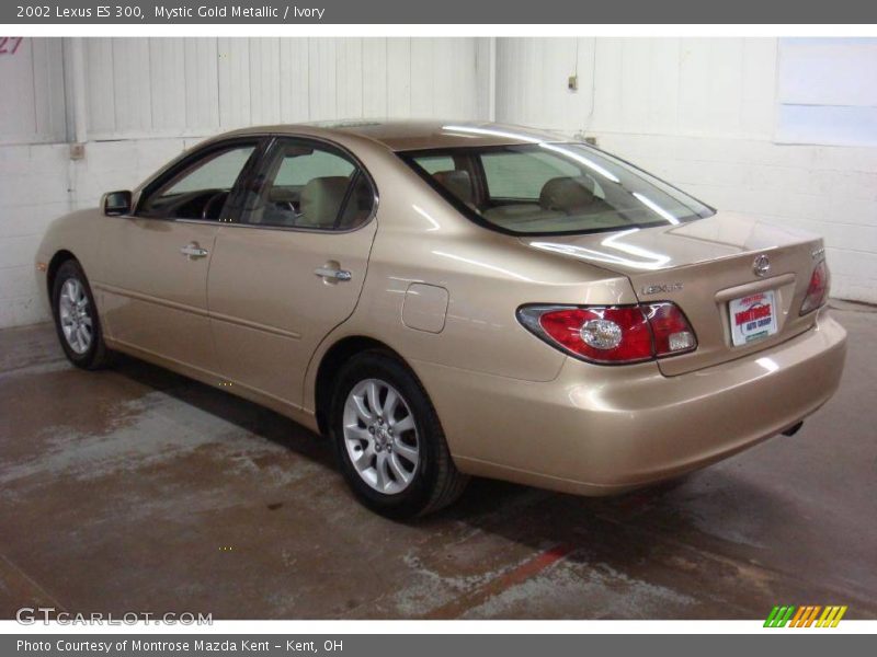 Mystic Gold Metallic / Ivory 2002 Lexus ES 300