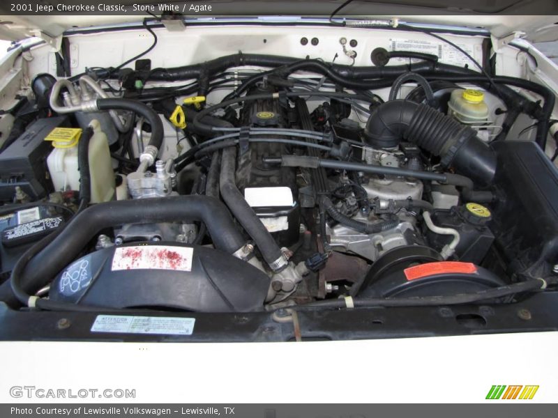 Stone White / Agate 2001 Jeep Cherokee Classic